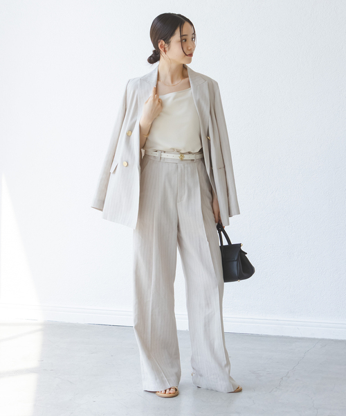 Noble(ノーブル)の「BY MALENE BIRGER/バイマレーネビルガー ベルト(ホワイト)(ベルト・レディース・ホワイト・X-SMALL)」の3枚目の写真