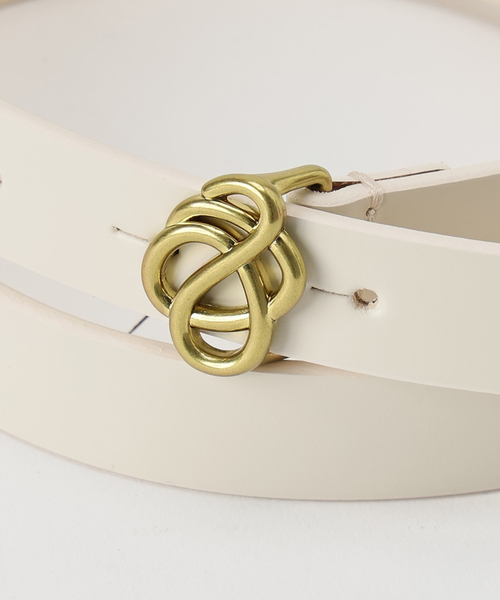 Noble(ノーブル)の「BY MALENE BIRGER/バイマレーネビルガー ベルト(ホワイト)(ベルト・レディース・ホワイト・X-SMALL)」の9枚目の写真