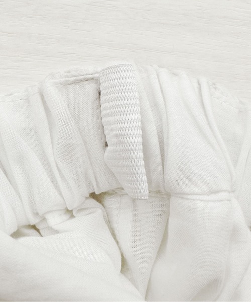 pairmanon(ペアマノン)の「フラワーレース ティアードスカッツ(スカート・キッズ・ホワイト/ブラック・90/150/140/100/110/120/130)」の13枚目の写真