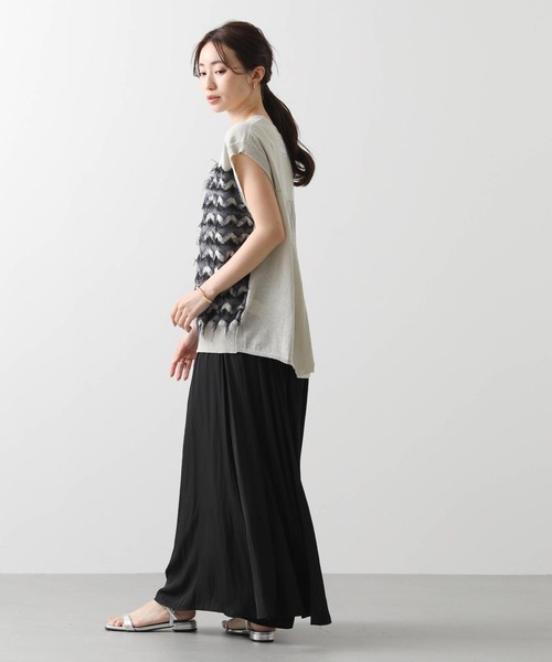 A MARECHAL TERRE プリーツニット ブラック 60%OFF】MARECHAL TERRE マルシャルテル トレンチ プリーツ A