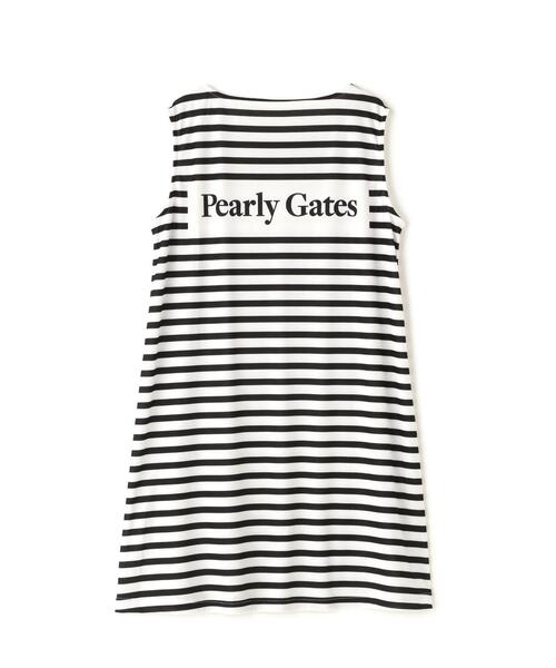 セール】【PEARLY GATES】フライスPTボーダー レイヤード