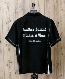 Schott（ショット）の「BOWLING SS-SHIRT LEATHER JAKCKET MAKES A MEN（シャツ/ブラウス）」