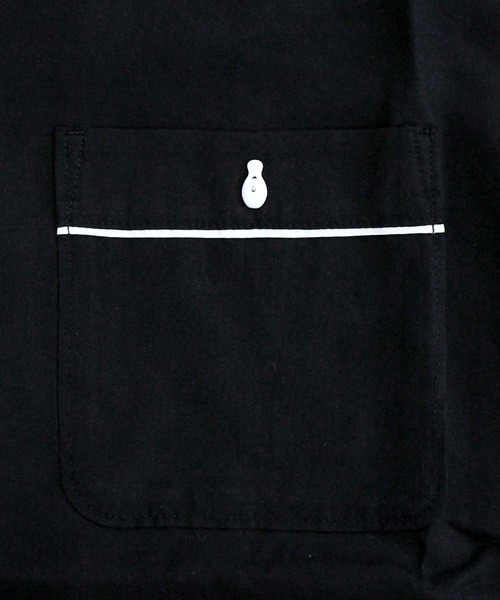 Schott（ショット）の「BOWLING SS-SHIRT LEATHER JAKCKET MAKES A MEN（シャツ/ブラウス・メンズ・ブラック・M/L/XL/XXL）」の5枚目の写真
