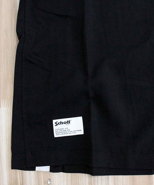 Schott（ショット）の「BOWLING SS-SHIRT LEATHER JAKCKET MAKES A MEN（シャツ/ブラウス・メンズ・ブラック・M/L/XL/XXL）」の7枚目の写真