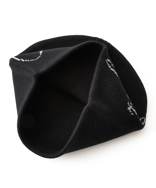 X-girl（エックスガール）の「GLITTER LOGO BEANIE（ニットキャップ/ビーニー・レディース・ブラック/ネイビー/オリーブ・ONE SIZE）」の12枚目の写真