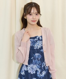 WILLSELECTION - ウィルセレクション　カーディガン　ピンク　レディース　フリーサイズ WILLSELECTION - ウィルセレクション カーディガン ピンク