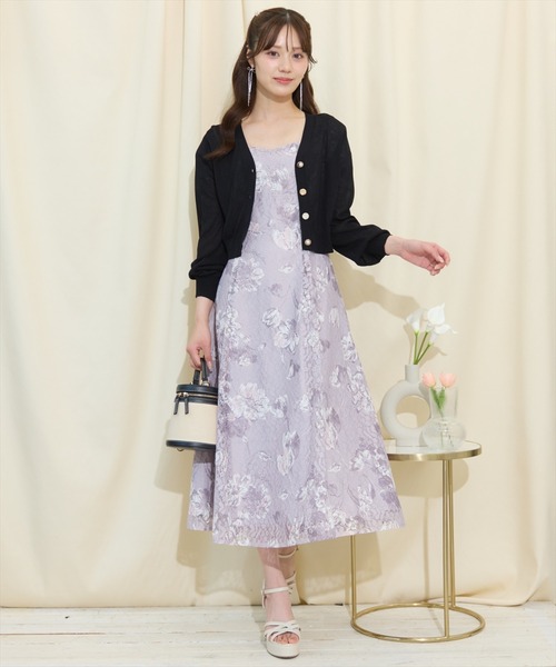 WILLSELECTION（ウィルセレクション）の「アソートボタンシアーカーディガン（カーディガン/ボレロ・レディース・ピンク/ブラック/サックスブルー/オフホワイト・FREE）」の22枚目の写真