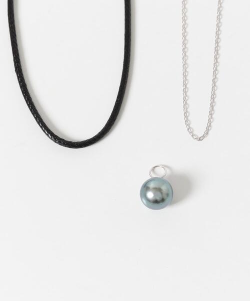 URBAN RESEARCH ROSSO WOMEN(アーバンリサーチ ロッソ)の「Favorible Black Pearl Combi Necklace(ネックレス・レディース・シルバー系その他・FREE)」の9枚目の写真