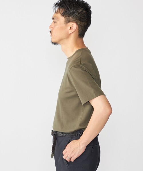 SHIPS: Balancircular(R) ウォッシャブル ショートスリーブ Tシャツ