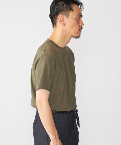 SHIPS: Balancircular(R) ウォッシャブル ショートスリーブ Tシャツ