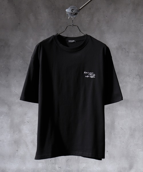 FUNALIVE(ファンアライブ)の「WS select 花柄バックプリント ロゴ刺繍Tシャツ(Tシャツ/カットソー・メンズ・ホワイト系2/ホワイト系3/ホワイト系4/ブラック系1/ブラック系2/ブラック系3/ブラック系4/ホワイト系1・L/M)」の9枚目の写真