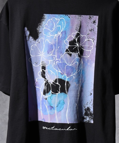 FUNALIVE(ファンアライブ)の「WS select 花柄バックプリント ロゴ刺繍Tシャツ(Tシャツ/カットソー・メンズ・ホワイト系2/ホワイト系3/ホワイト系4/ブラック系1/ブラック系2/ブラック系3/ブラック系4/ホワイト系1・L/M)」の22枚目の写真