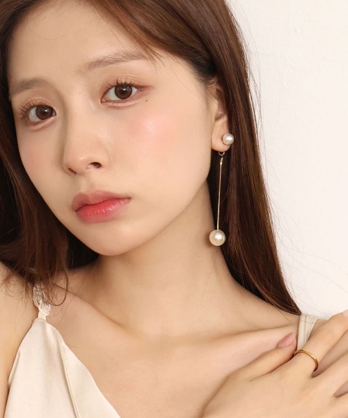 ♡にゃんこママ♥２点ad美アメトリンカーヴィング　ピアス ♡にゃんこママ♥2点ad美アメトリンカーヴィング ピアス - ピアス