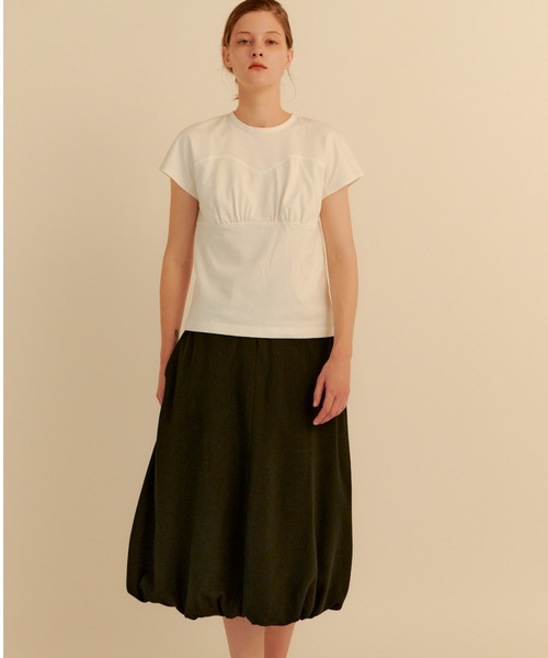 kiehtova(キエトヴァ)の「【kiehtova】PUFF BALLOON SKIRT/パフ バルーン スカート(スカート・レディース・ブラック・L/M)」の3枚目の写真