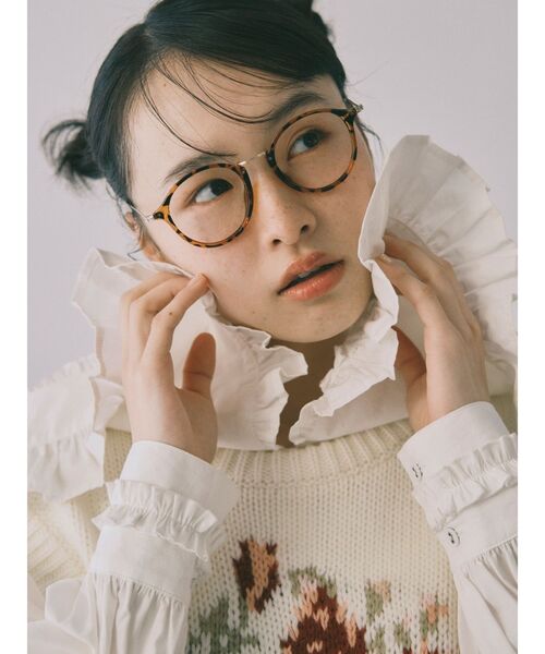 merry jenny（メリージェニー）の「frillfrillカラーブラウス（シャツ/ブラウス・レディース・ピンク/ベージュ/オフホワイト・FREE）」の16枚目の写真