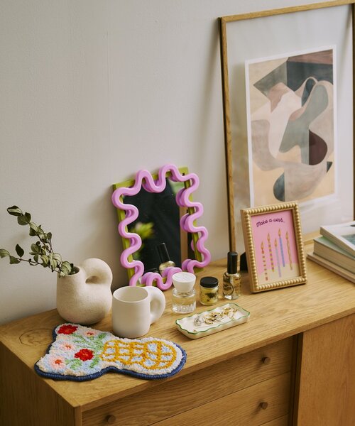 SAHIR(サヒール)の「【SAHIR サヒール】Accent mat flower アクセントマット フラワー(ラグ/マット・レディース・サックスブルー・0)」の9枚目の写真