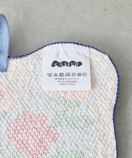 SAHIR(サヒール)の「【SAHIR サヒール】Accent mat flower アクセントマット フラワー(ラグ/マット・レディース・サックスブルー・0)」の8枚目の写真