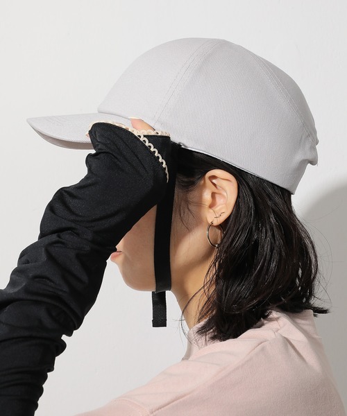 emesuelee（エメスーリー）の「自転車用 キャップ型 ヘルメット 男女兼用 軽量210g ヘルメット取り外し可（その他雑貨・レディース・グレー/ブラック/ベージュ/ライトグレー・フリー）」の17枚目の写真