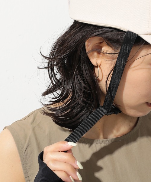 emesuelee（エメスーリー）の「自転車用 キャップ型 ヘルメット 男女兼用 軽量210g ヘルメット取り外し可（その他雑貨・レディース・グレー/ブラック/ベージュ/ライトグレー・フリー）」の21枚目の写真
