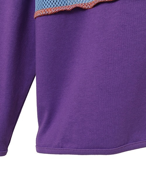 Candy Stripper（キャンディストリッパー）の「【コジコジ×Candy Stripper】コジコジと次郎の会話 PATHED トップス（Tシャツ/カットソー・レディース・レッド/ブラック/オフホワイト/パープル・FREE）」の7枚目の写真