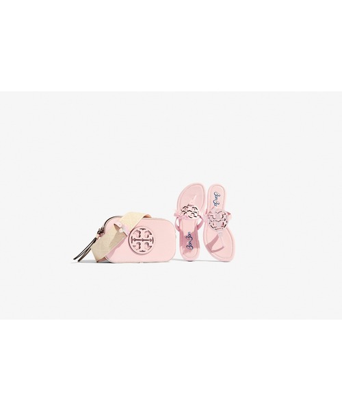 即納 コラボ☆【送料 関税込】TB X BONBON ミラー ボウ サンダル TB x BonBon ミラー ボウ サンダル: レディース サンダル | Tory