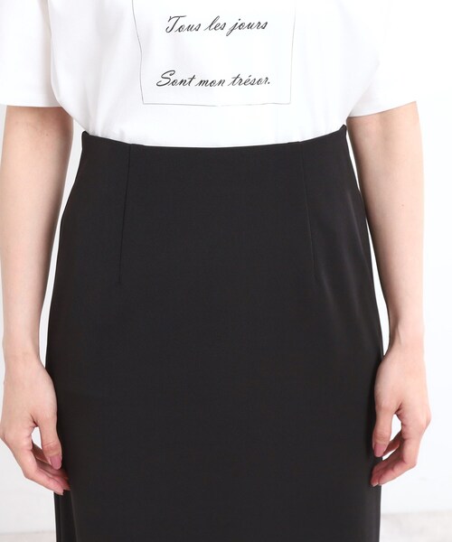 Reflect（リフレクト）の「【マシンウォッシュ可】ナロースカート（スカート・レディース・チャコールグレー/ブラック・09/17/05/07/11/13/15 ）」の8枚目の写真