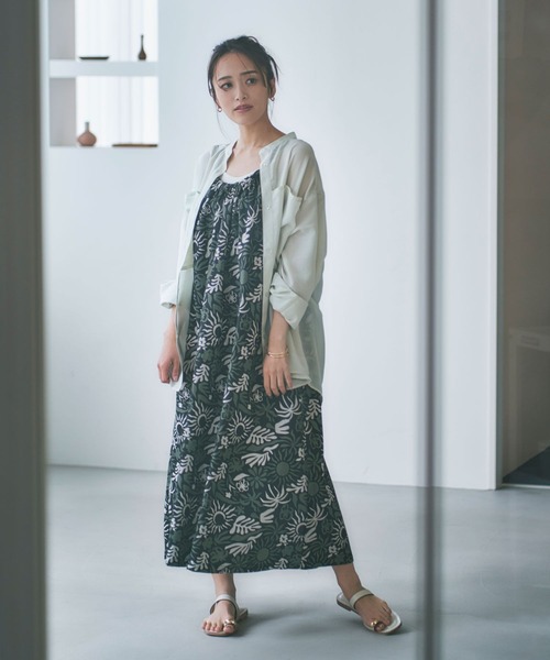 セール】【近藤千尋さんコラボ】アソートリラックスワンピース（AJUGA