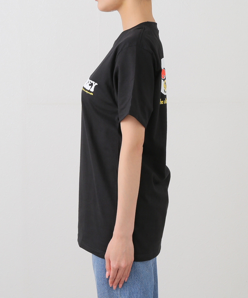 OBEY（オベイ）の「【OBEY / オベイ】OBEY EARTH DROP OUT 165264120-25U（Tシャツ/カットソー・レディース・ブラック/ブルー・SMALL/MEDIUM）」の6枚目の写真
