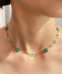 rae（レイ）の「【rae】フラワービーズネックレス（ネックレス）」