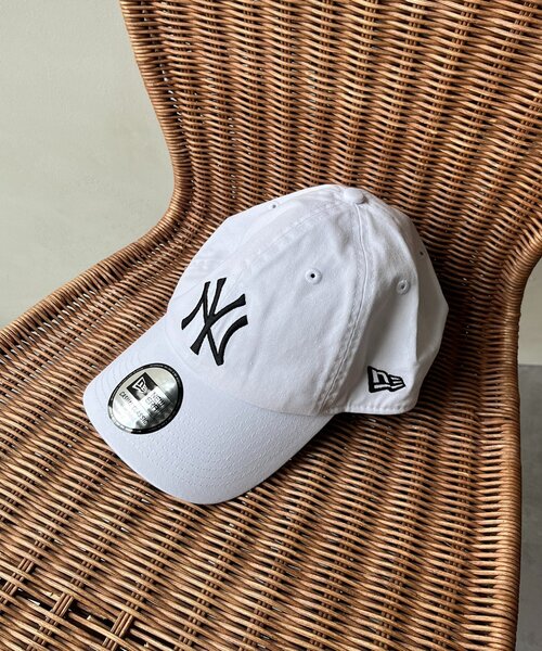DouDou（ドゥドゥ）の「【NEW ERA/ニューエラ】NY（キャップ・レディース・ホワイト・FREE）」の2枚目の写真