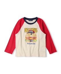Moujonjon | プリントラグランTシャツ(Tシャツ/カットソー)