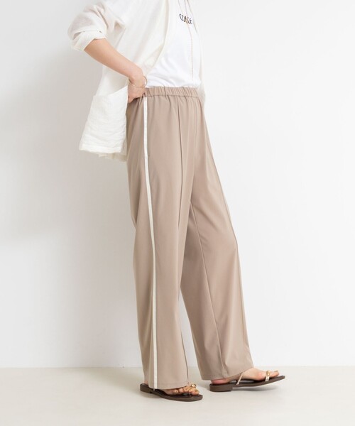 セール】ウォッシャブルサイドライントリコットパンツ（その他