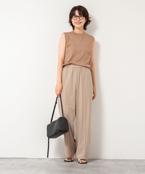 ウォッシャブルサイドライントリコットパンツ セール】ウォッシャブルサイドライントリコットパンツ（その他