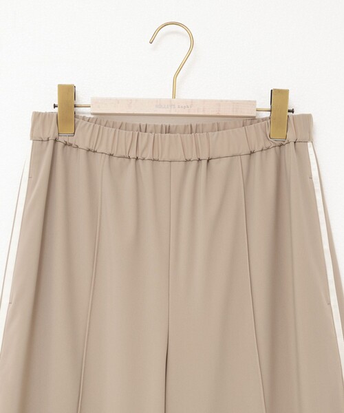 NOLLEY’S Sophi（ノーリーズソフィ）の「ウォッシャブルサイドライントリコットパンツ（その他パンツ・レディース・ベージュ/ブラック・38/36/34）」の18枚目の写真