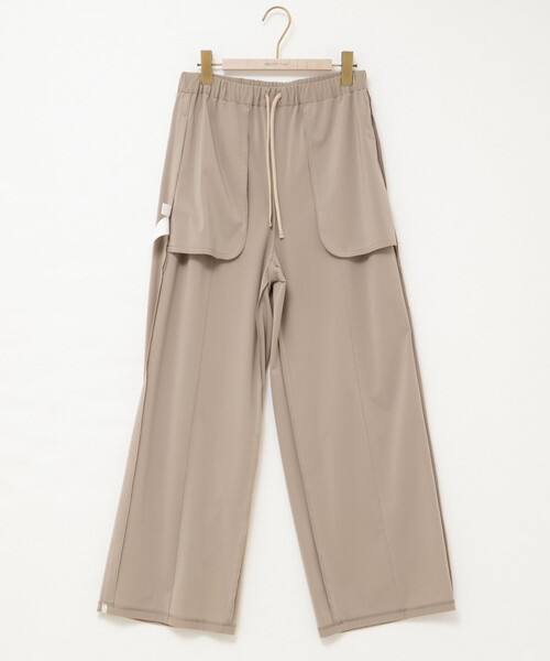 NOLLEY’S Sophi（ノーリーズソフィ）の「ウォッシャブルサイドライントリコットパンツ（その他パンツ・レディース・ベージュ/ブラック・38/36/34）」の12枚目の写真