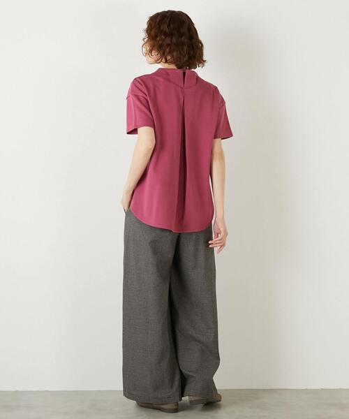LOGEMENT DE CLAIRE(ロジュモンドクレール)の「【LOURMARIN】コットンミニ裏毛フレンチプルオーバー(Tシャツ/カットソー・レディース・ブラウン/ピンク系その他/ライトベージュ・FREE)」の10枚目の写真