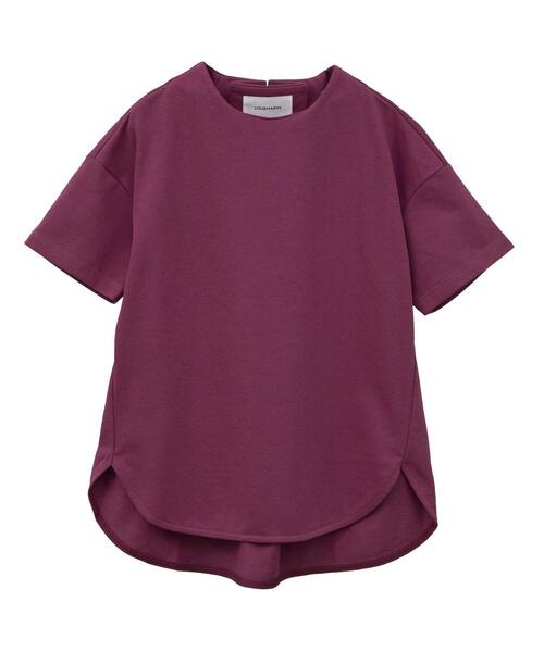 LOGEMENT DE CLAIRE(ロジュモンドクレール)の「【LOURMARIN】コットンミニ裏毛フレンチプルオーバー(Tシャツ/カットソー・レディース・ブラウン/ピンク系その他/ライトベージュ・FREE)」の14枚目の写真