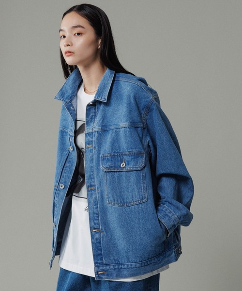 ブリーチ デニムジャケット / ADAM ET ROPE' JEANS -PERS