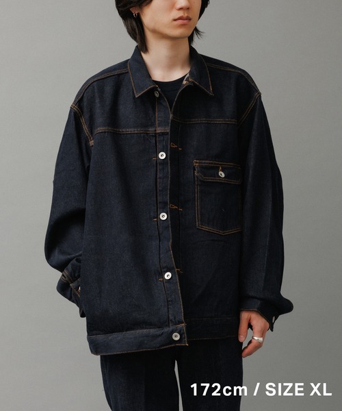 ブリーチ デニムジャケット / ADAM ET ROPE' JEANS -PERS