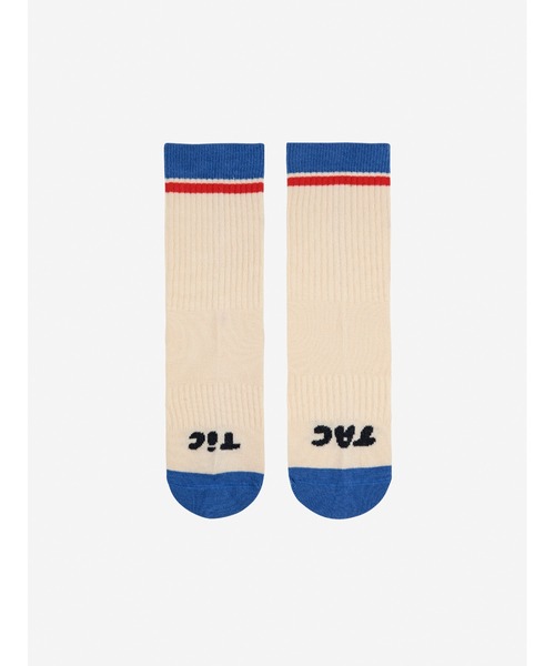 BOBO CHOSES(ボボショーズ)の「Tic Tac Toe color block long socks(ソックス/靴下・キッズ・マルチ・35-37/32-34/29-31/26-28/23-25/38-40)」の3枚目の写真
