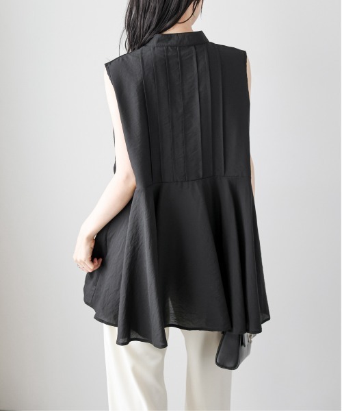 AMELY(エミリー)の「シアーチュニックブラウス(シャツ/ブラウス・レディース・ホワイト/ピンク/ブラック・フリー)」の12枚目の写真