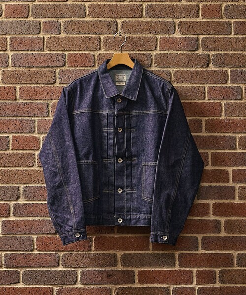 SHIPS: AUTHENTIC ワンウォッシュ ファースト デニム ジャケット