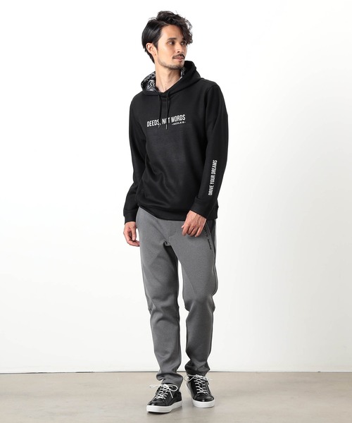 ニコルクラブフォーメン（NICOLE CLUB FOR MEN）/【NICOLE SPORTS】ロゴプリントパーカ NICOLE SPORTS】ロゴプリントパーカ（パーカー）｜NICOLE CLUB FOR MEN