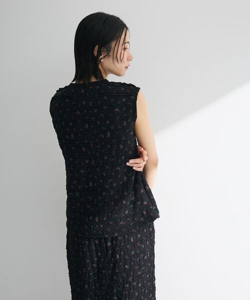 Sugar spoon（シュガースプーン）の「・SUGAR SPOON コバナレースフリルノースリーブ（Tシャツ/カットソー・レディース・ブラック/ピンク系その他2/ベージュ・FREE）」の10枚目の写真