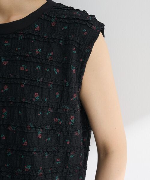 Sugar spoon（シュガースプーン）の「・SUGAR SPOON コバナレースフリルノースリーブ（Tシャツ/カットソー・レディース・ブラック/ピンク系その他2/ベージュ・FREE）」の13枚目の写真