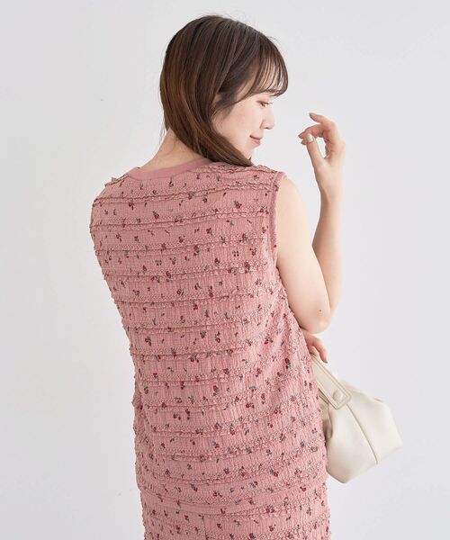 Sugar spoon（シュガースプーン）の「・SUGAR SPOON コバナレースフリルノースリーブ（Tシャツ/カットソー・レディース・ブラック/ピンク系その他2/ベージュ・FREE）」の19枚目の写真