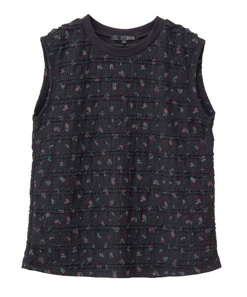 Sugar spoon（シュガースプーン）の「・SUGAR SPOON コバナレースフリルノースリーブ（Tシャツ/カットソー・レディース・ブラック/ピンク系その他2/ベージュ・FREE）」の22枚目の写真