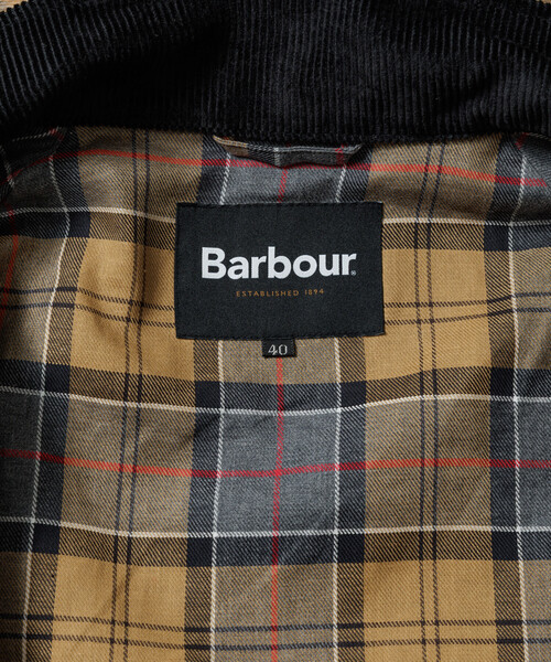 FREAK'S STORE（フリークスストア）の「Barbour | FREAK'S STORE/バブアー 別注 BLOUSON TRANSPORT JACKET/ブルゾン トランスポート ジャケット（カバーオール・レディース・ブラック/オリーブ/ブラウン・34/36/38）」の18枚目の写真