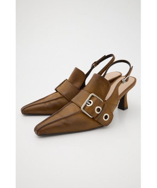 MOUSSY BELTED ミュール '25AW新作 セール】【25年AW新作】BELTED ミュール(パンプス)|MOUSSY