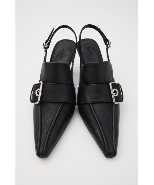 MOUSSY 【25年AW新作】BELTED ミュールLサイズ 定価15,950 セール】【25年AW新作】BELTED ミュール（パンプス）｜MOUSSY